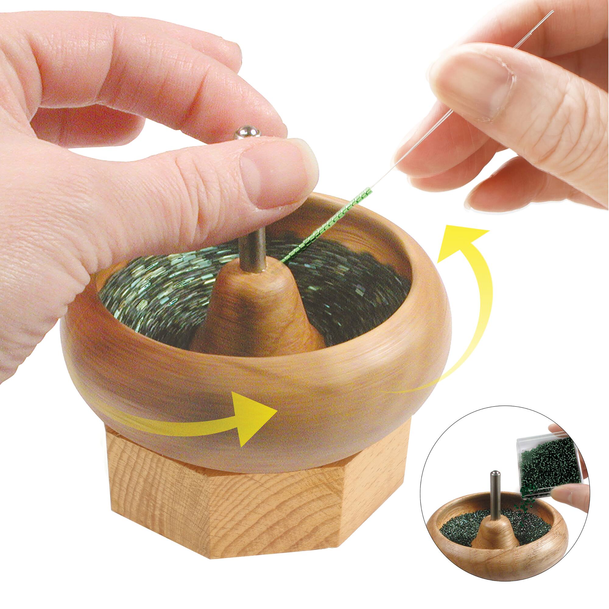 BASIC elements™ Mini Spin & String™ Bead Spinner